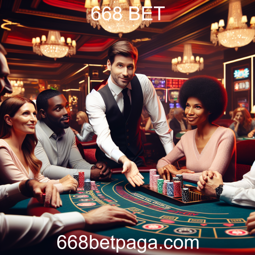 A Experiência do Cassino Ao Vivo no 668 BET