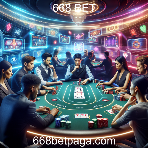 Descubra as Melhores Poker Rooms no 668 BET